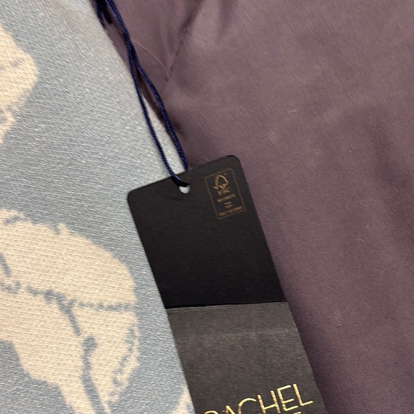 Rachel Zoe Blue and Cream Crew Neck Sweater - Picture 4 of 7